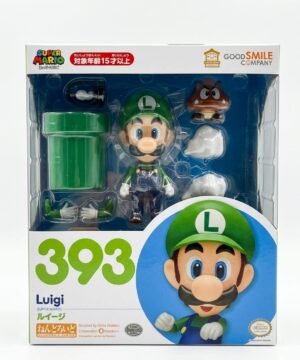NENDOROID #  393 [SUPER MARIO BROS LUIGI] GOOD SMILE COMPANY  FIGURE ( SEALED )