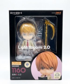 NEW NENDOROID # 1160 DEATH NOTE FIGURE LIGHT YAGAMI 2.0 GOOD SMILE COMPANY [ SEALED ]