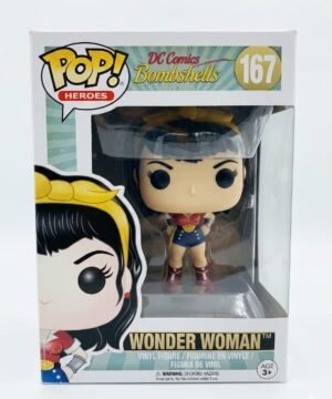WONDER WOMEN FUNKOPOP! #167  HEROES DC COMICS BOMBSHELLS