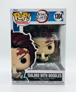 TANJIRO WITH NOODLES FUNKOPOP! # 1304 ANIMATION ( DEMON SLAYER )