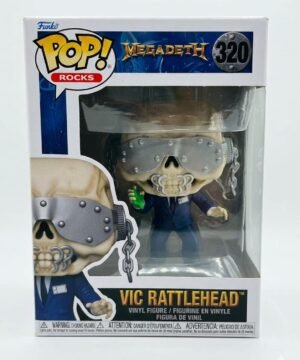 VIC RATTLEHEADE FUNKOPOP! # 320 ROCKS ( MEGADEATH)