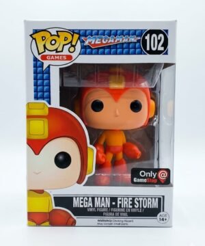 MEGA MAN  - FIRE STORM FUNKOPOP! # 102 GAMES ( MEGAMAN)