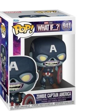 ZOMBIE CAPTAIN AMERICA FUNKOPOP! # 941 MARVEL ( WHAT IF,,,,?)
