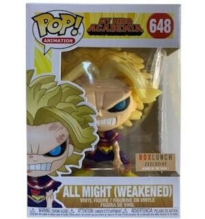 ALL MIGHT ( WEAKENED ) FUNKOPOP! # 648 ANIMATION ( MY HERO ACADEMIA )