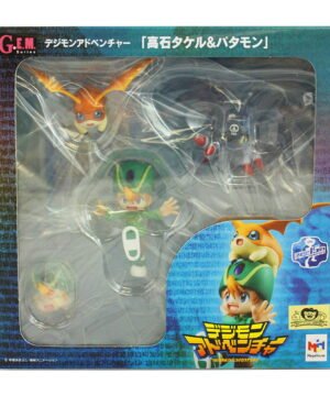 G.E.M DIGIMON ADVENTURE TAKAISHI & PATAMON FIGURES