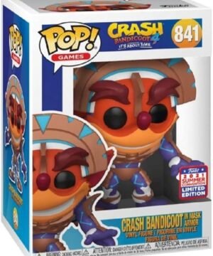 CRASH BANDICOOT IN MASK ARMOR FUNKOPOP! # 841 GAMES [ CRASH BANDICOOT 4 ]