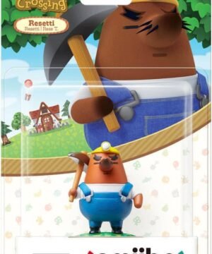 RESETTI AMIIBO COLLECTIBLE FIGURE FROM ANIMAL CROSSING SERIES