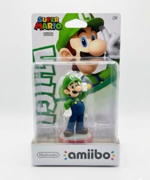 LUIGI AMIIBO COLLECTIBLE FIGURE FROM SUPER MARIO