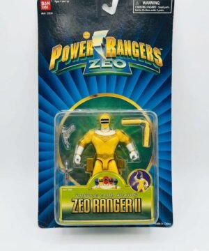 1996 BANDAI POWER RANGERS ZEO RANGER ll YELLOW ACTION FIGURE