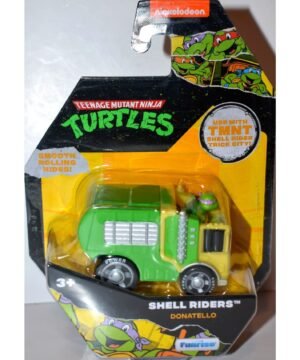 TEENAGE MUTANT NINJA TURTLES SHELL RIDER DONATELLO DIE - CAST GARBAGE TRUCK