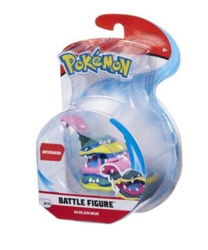 POKÉMON 3 Inch ALOLAN MUK ARTICULATED BATTLE ACTION FIGURE