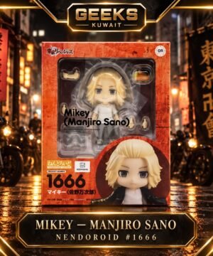 NENDOROID # 1666 TOKYO REVENGERS MIKEY (MANJIRO SANO ) FIGURE (2 PIECES) GOOD SMILE COMPANY [SEALED ]