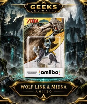 WOLF LINK & MIDNA AMIIBO FIGURE FROM THE LEGEND OF ZELDA COLLECTION