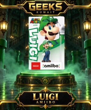 LUIGI AMIIBO COLLECTIBLE FIGURE FROM SUPER MARIO