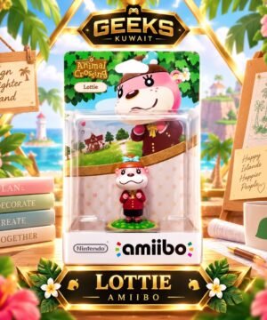 LOTTIE AMIIBO FIGURE FROM ANIMAL CROSSING SERIES