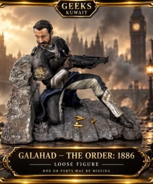 THE ORDER 1886 GALAHAD  UNDER FIRE TAKING TACTICAL COVER FIGURE