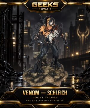 MARVEL GALLERY VENOM PVC DIORAMA FIGURE EDDIE BROCK- MID TRANSFORMATION AS VENO ATOP A RUBLE BASE