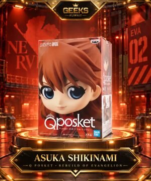 REBUILD OF EVANGELION ASUKA SHIKINAMI LANGLAY PLUGSUIT [Q POSKET] FIGURE BANDAI
