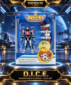 D. I. C. E VOL 1 ADVENTURE IN SPACE DVD SET COMBO ACTION FIGURE BANDAI