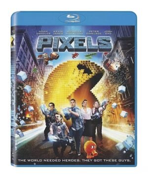 PIXELS THE WORLD NEEDED HEROES. THEY GOT THOSE GUY'S. BLU- RAY DISC