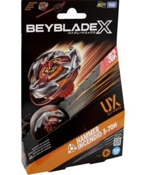 Beyblade X Hammer Incendio 3-70H (UX-02 Hells Hammer) Hasbro and Takara Tomy