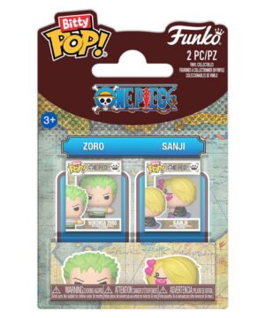 Funko Bitty Pop! 2-Pack: One Piece - Zoro & Sanj