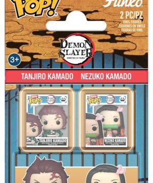 Funko Bitty Pop! Demon Slayer Tanjiro Kamado & Nezuko Kamado 2-Pack