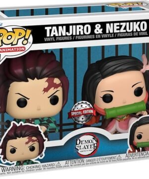 TANJIRO AND NEZUKO FUNKOPOP 2 PACK